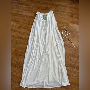 NWT H&M White Maxi Dress S